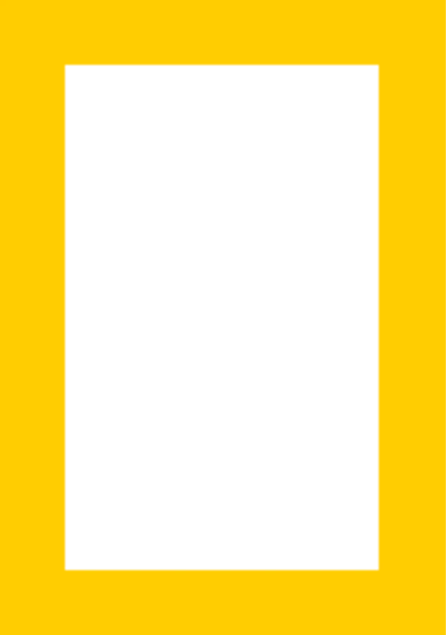 Nat Geo yellow border